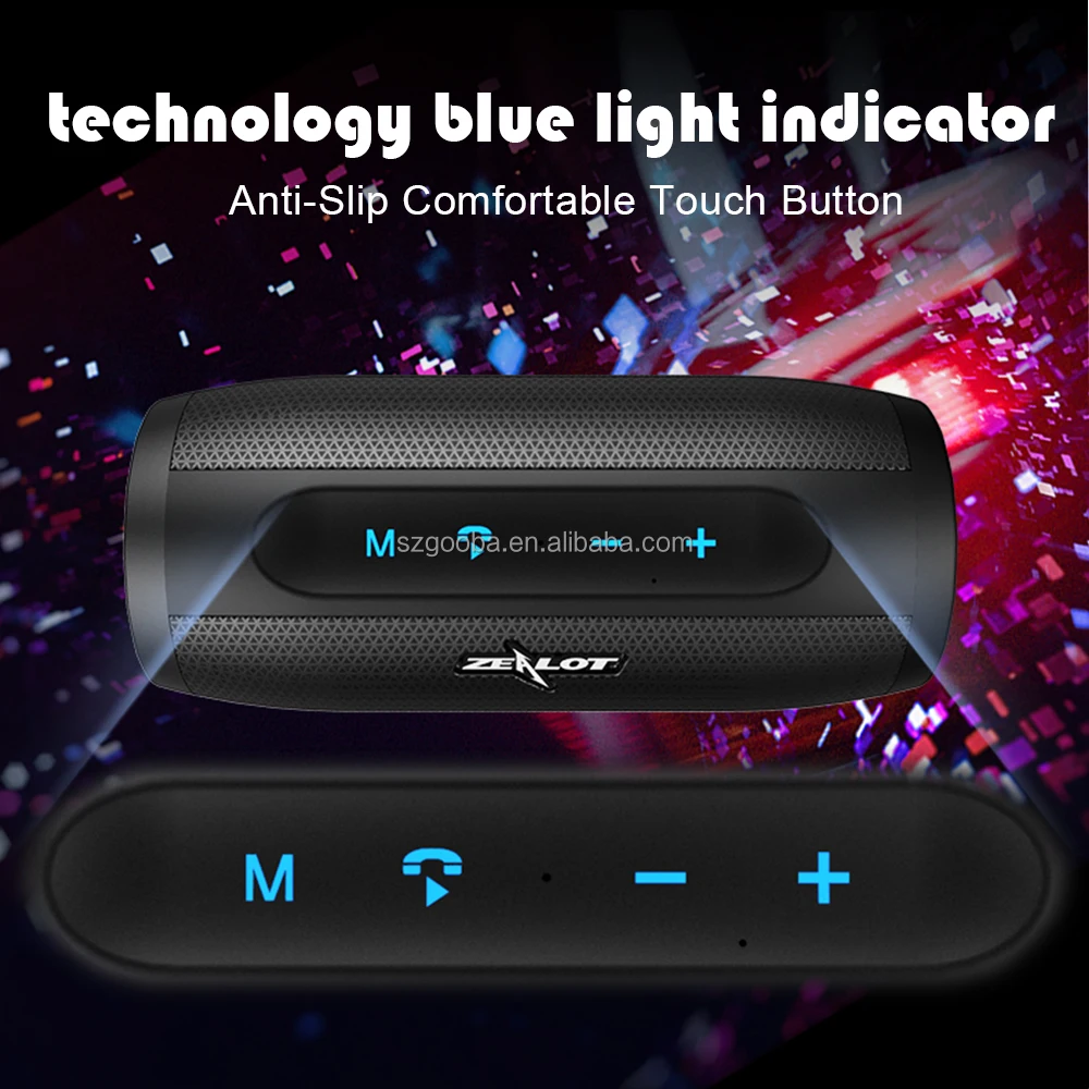 S16 Newest Super Bass Desktop Sports Handsfree Portable Waterproof Outdoor Mini True Wireless Speaker - ANKUX.COM