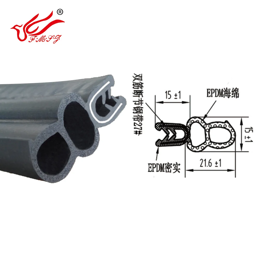 Customize Car Window Rubber Seal Rubber Product Automotive Rubber Door