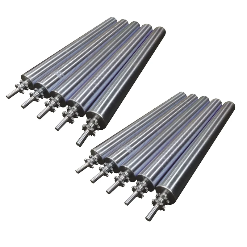 Direct Factory Customized Belt Conveyor Roller Carbon Steel Idler Roller, Polines