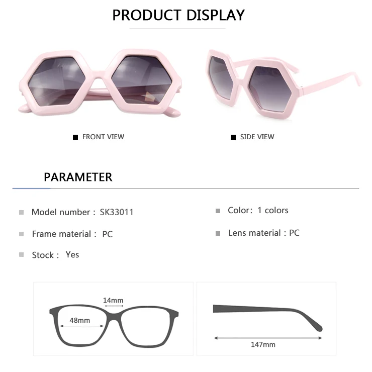 EUGENIA 2021 Korean New Fashion Polarized Light Filters UV400 Strong Light Cute Kids shape Sunglasses