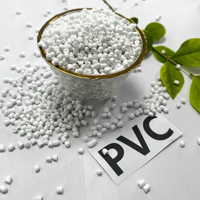 hot sale pellets for injection molding virgin extrusion grade rigid plastic pellets pvc composite pellets