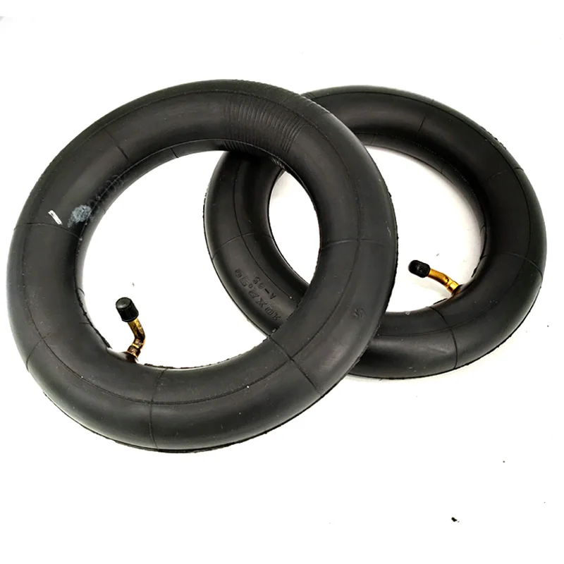 Superbsail Hot Sale 10Inch 10x2.5 Tube Innertube With Bent Valve 45 90 Degree Valve For Electric Scooter Parts Tires Inner Tube supplier