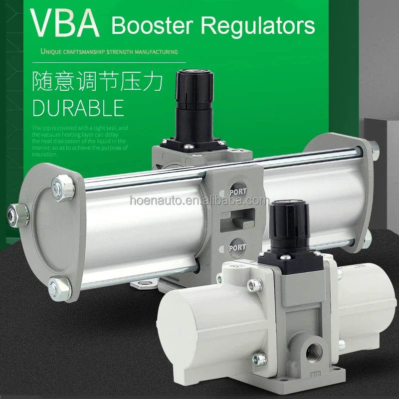 Smc Type Vba Series Pressure Control Equipment Booster Regulator Valve ...