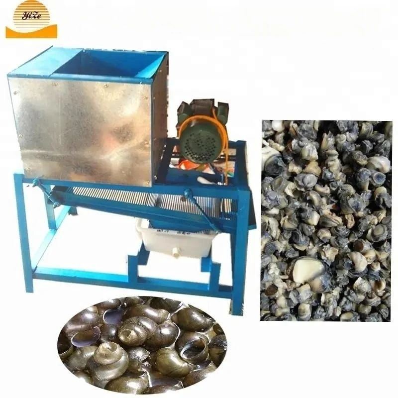 Field Snail Meat and Shell Separator Remover Machine Paludina Deshelled Machine