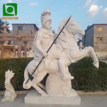 ルーヴル美術館にある白い大理石のマルリー馬の彫刻と兵士| Alibaba.com