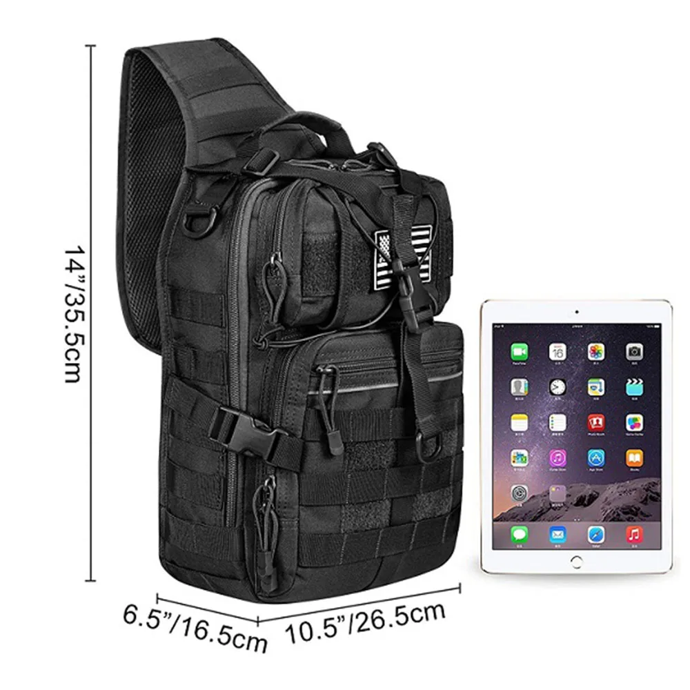 Oleaderbag Assault Slingshot Bag Large Slingshot Backpack Concealed Carrying case