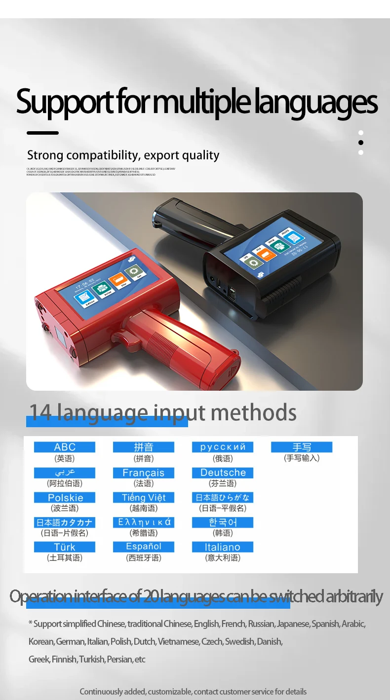 Handheld Inkjet Printer Expiry Date Inkjet/industrial Portable Ink Jet ...