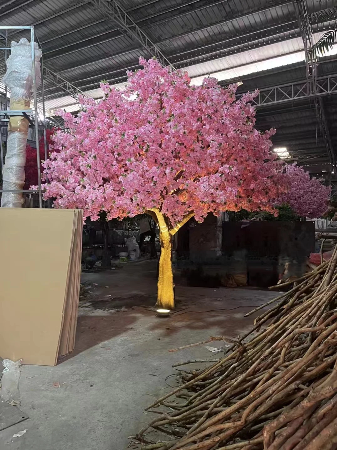 Artificial Flowering Treescherry Blossom Tree Wedding Decorationcherry