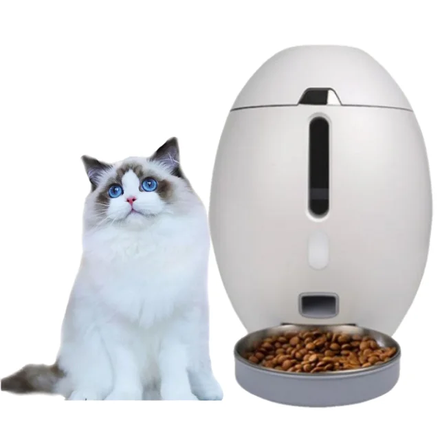 2023 New Vacuum Smart Automatic Pet Feeder Microchip Mobile Operation