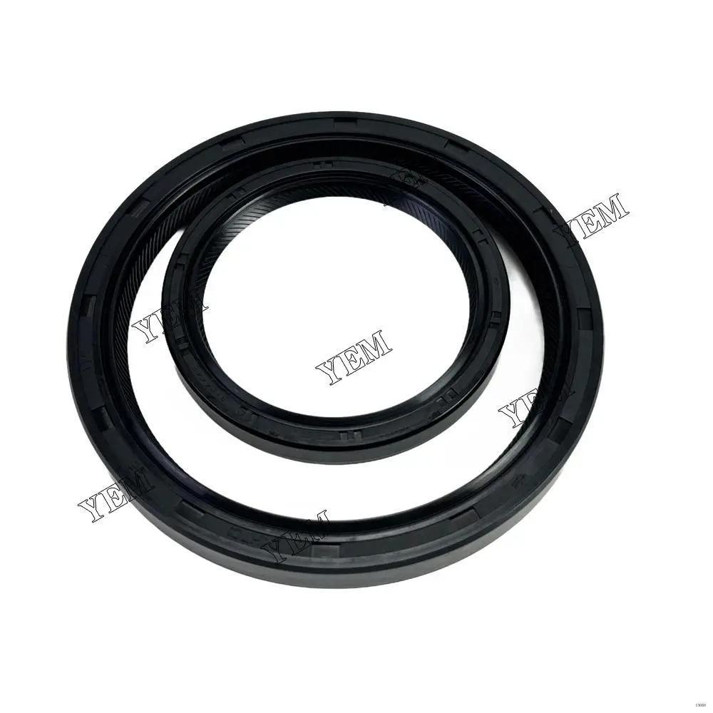 6DR5 Crankshaft Front Rear Oil Seal for Mitsubishi Tractor Excavator Mowers Engine Repair Parts for Mitsubishi Crankshaft Seal