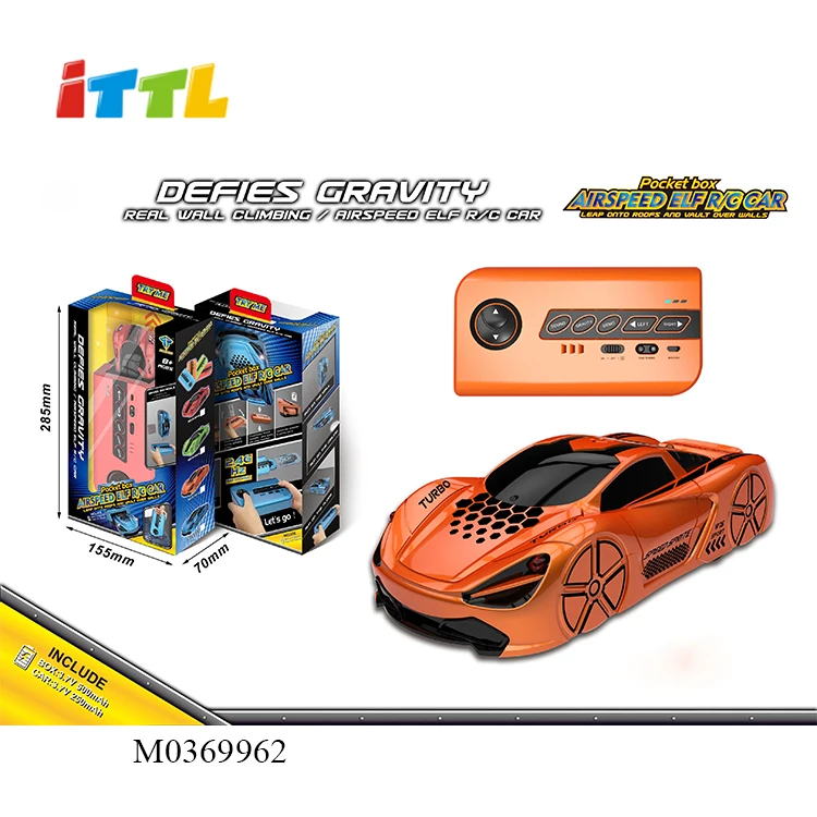 ITTL High Quality Speed Infrared Laser Tracking Real 2.4g Rc Wall Climbing Car Toy