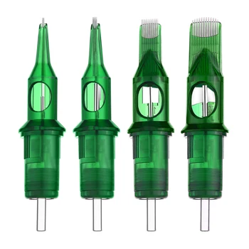 12 Standard 0.35mm EO Gas Sterilized Membrane System Tattoo needle Cartridge