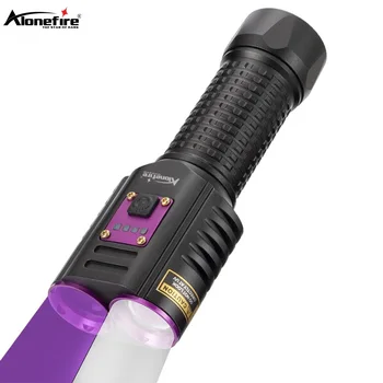 Torcia UV 365nm Professionale - Mini Luce Ultravioletta Per Rilevare Urina, Minerali E Denaro - Foto 3