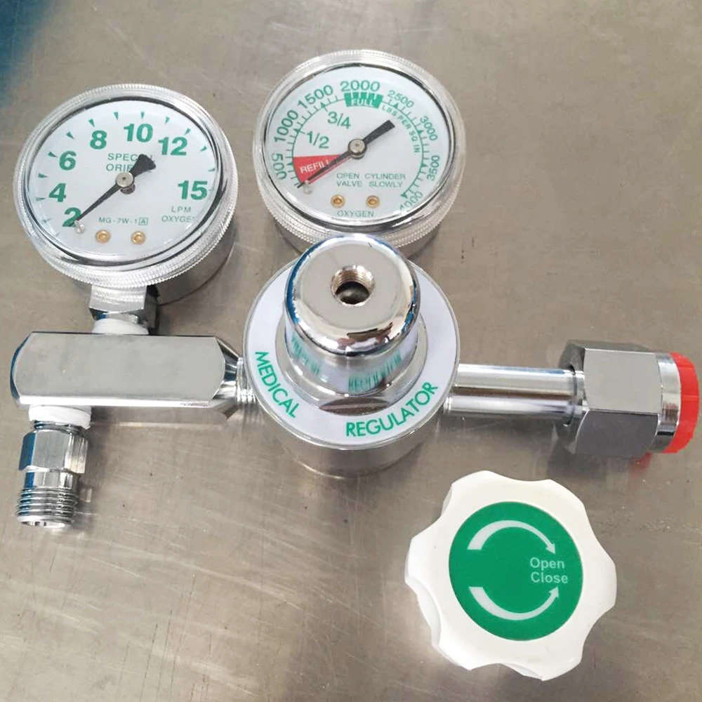 BEYIWOD Medical Oxygen Regulator Air Gas Pressure Regulator For Gas Cylinder Regulator