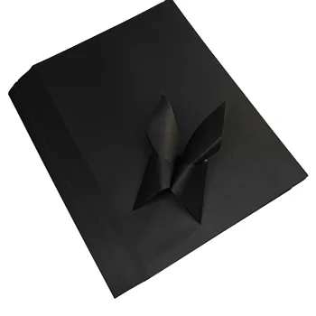 110gsm-500gsm Black cardboard, black paper, paper, art paper, environmentally friendly pulp and paper candle box packaging