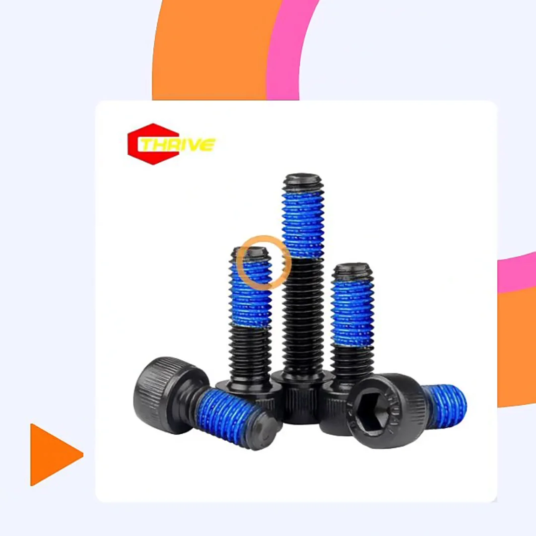 Din912 Hexagon Socket Thread Allen Head Bolt Thread Locker Screw With