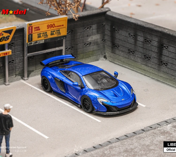 Zhengfeng 1/64 Star Model Diecast Alloy Car - Mclaren 650S LBWK