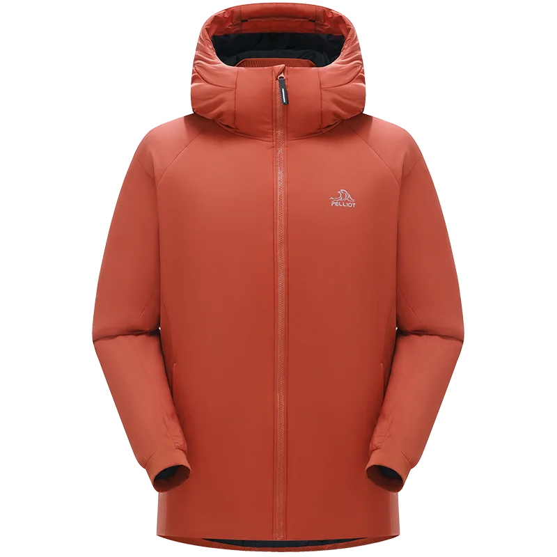 New Design Primaloft Gold Insulation 100G Hooded Cotton Jacket Pelliot  Men's Warm Lightweight Winter Hiking Coats