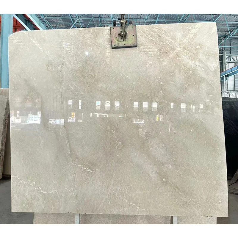 product bailuan beige marble slab polished marble floor tile for interior modern beige marble design-1