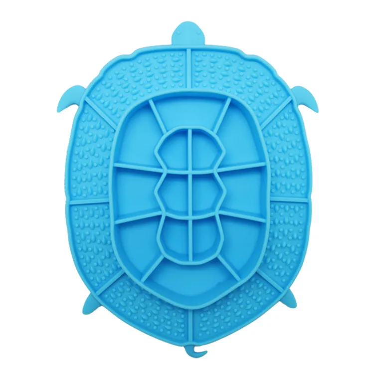 Silicone Anti-Choking Dog Food Plate Pet Licking Mat Slow Food Bowl Cat Pet Supplies Feeders & Bowls