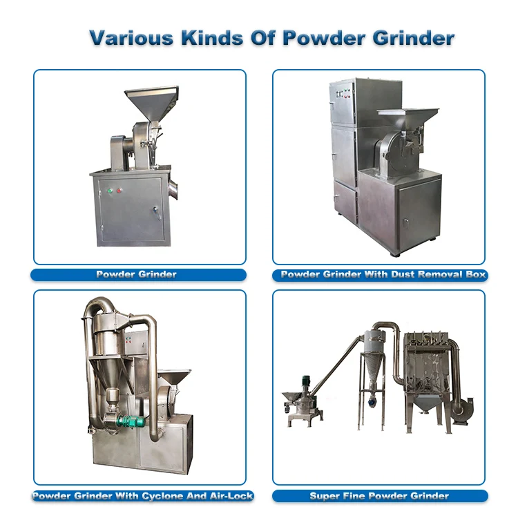 Plant Air Cooled Rolling Pulverizer Soap Pigment Manure Charcoal Grinder and Mixer Machine