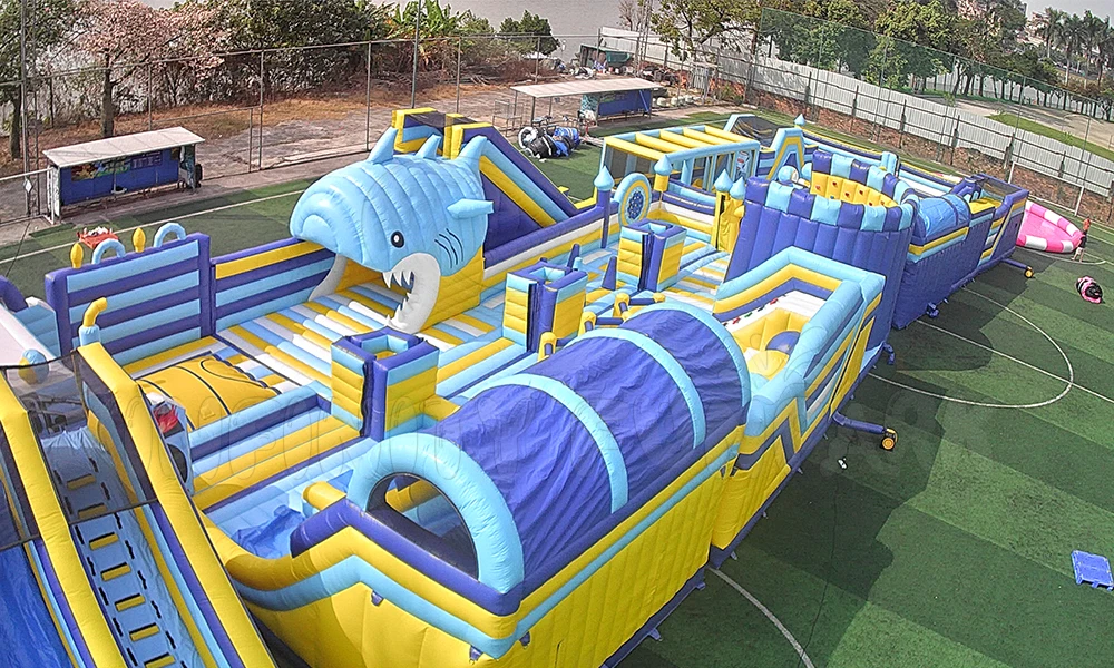 Customized Inflatable Sports Park Amusement Park Items Pop Obstacle ...