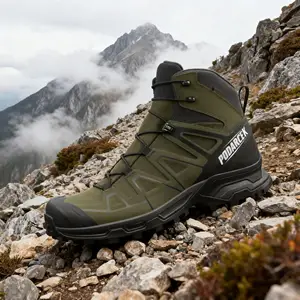 Supplier Customize Outdoor Professional Breathable Durable High Quality Leather Boots Hiking Shoes