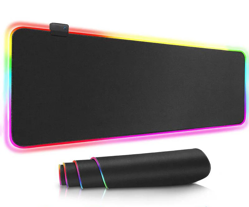 Large RGB Gaming Mouse Pad XXL Customize Size Rgb Led Anti-slip Mouse Pad