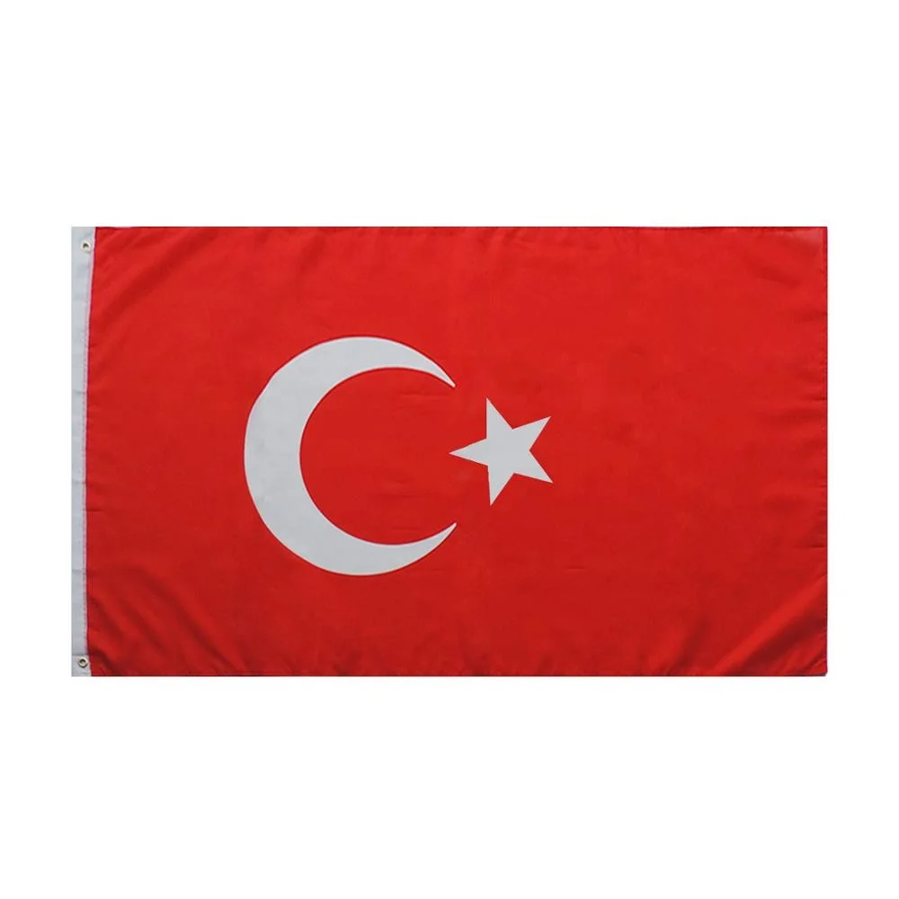 Cờ Quốc Gia Lớn Màu Đỏ Trắng Mặt Trăng Sao Thổ Nhĩ Kỳ Quốc Kỳ 3X5 Ft - Buy  Red White Moon Star Flag 3X5 Ft,Turkey National Flag,Red White Moon Star  Turkey