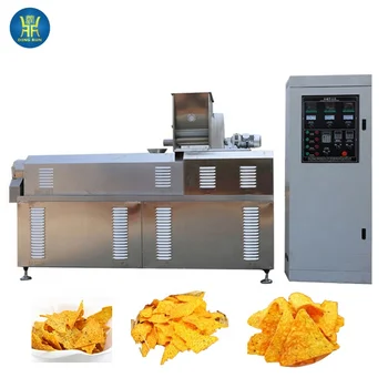 frying machine automatic industrial machine corn chip fried chips production plant corn