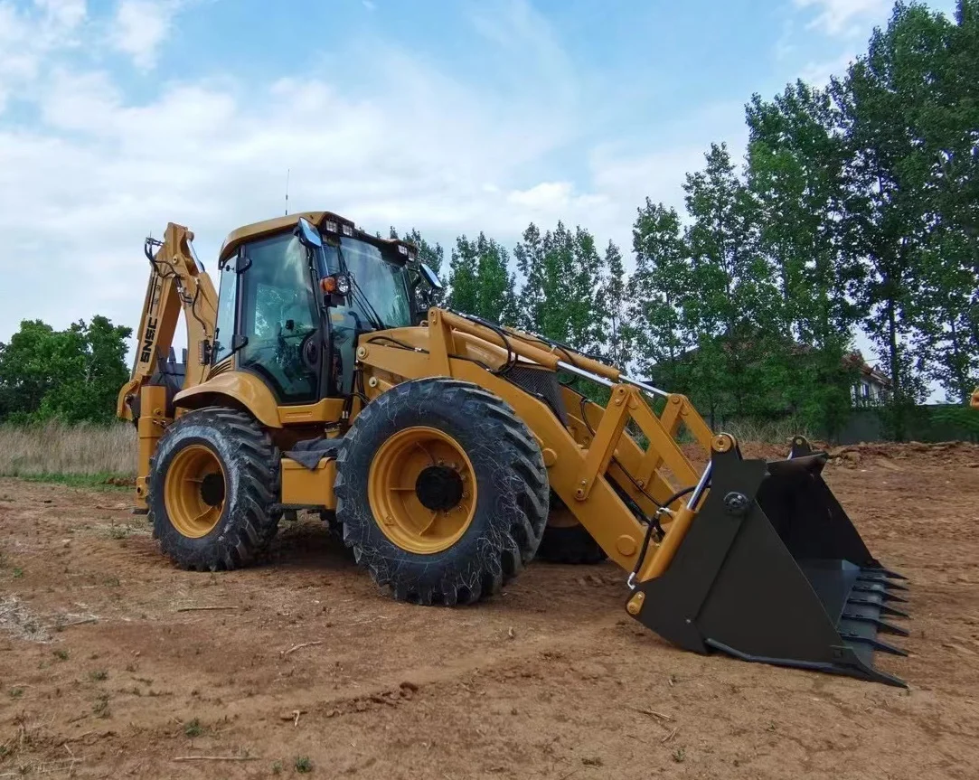 Backhoe Digger New Design Famous Brand SNSC Backhoe Loader With Low Price