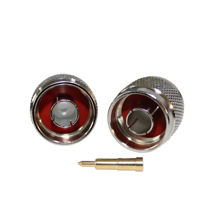 product factory n c j7 connector rf male head n connector crimp rg213 400 cable n male coaxial connector-3