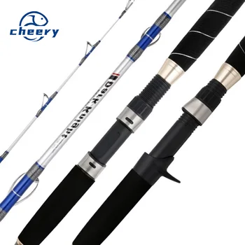 SNEDA Sea Pole Carbon FRP Material Fishing Rod Quality 1.65m 1.8m 1.95m Solid Sea Beach Iron Pole Spinning and Casting – Rod – view 2