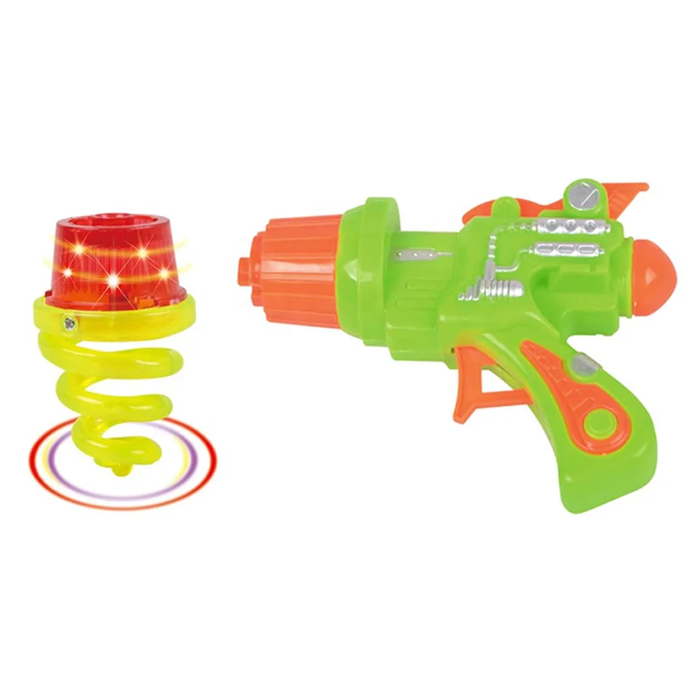 Пластиковый светящийся Спиннинг-топ для детей мигающие спиннинговые игрушки спиннинг-топ пистолет Запуск супер-лучшей забавной
