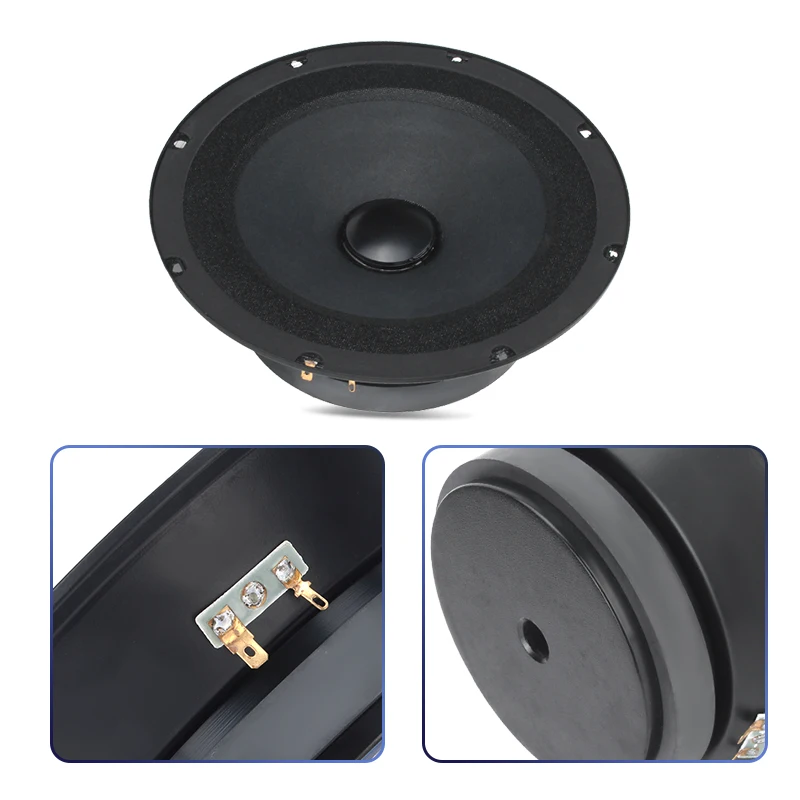 6.5 Inch Electroplated Audio System Sound Dome Midrange 8" Midrange Mid Range Speaker for Car