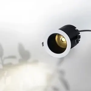 7W Aluminum Housing Recessed Downlight Indoor Home Kitchen Bedroom Ceiling LED Mini Spotlight