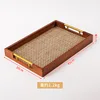 Large size wooden Teslin placemat (45*30*5)