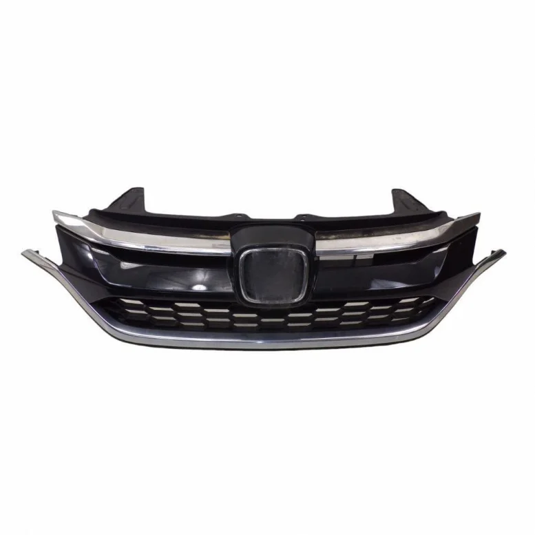 Saivis Front Grille And Chrome Mask Grille Fits For Honda Crv 2015