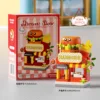 K364 magasin de hamburgers-207 pièces