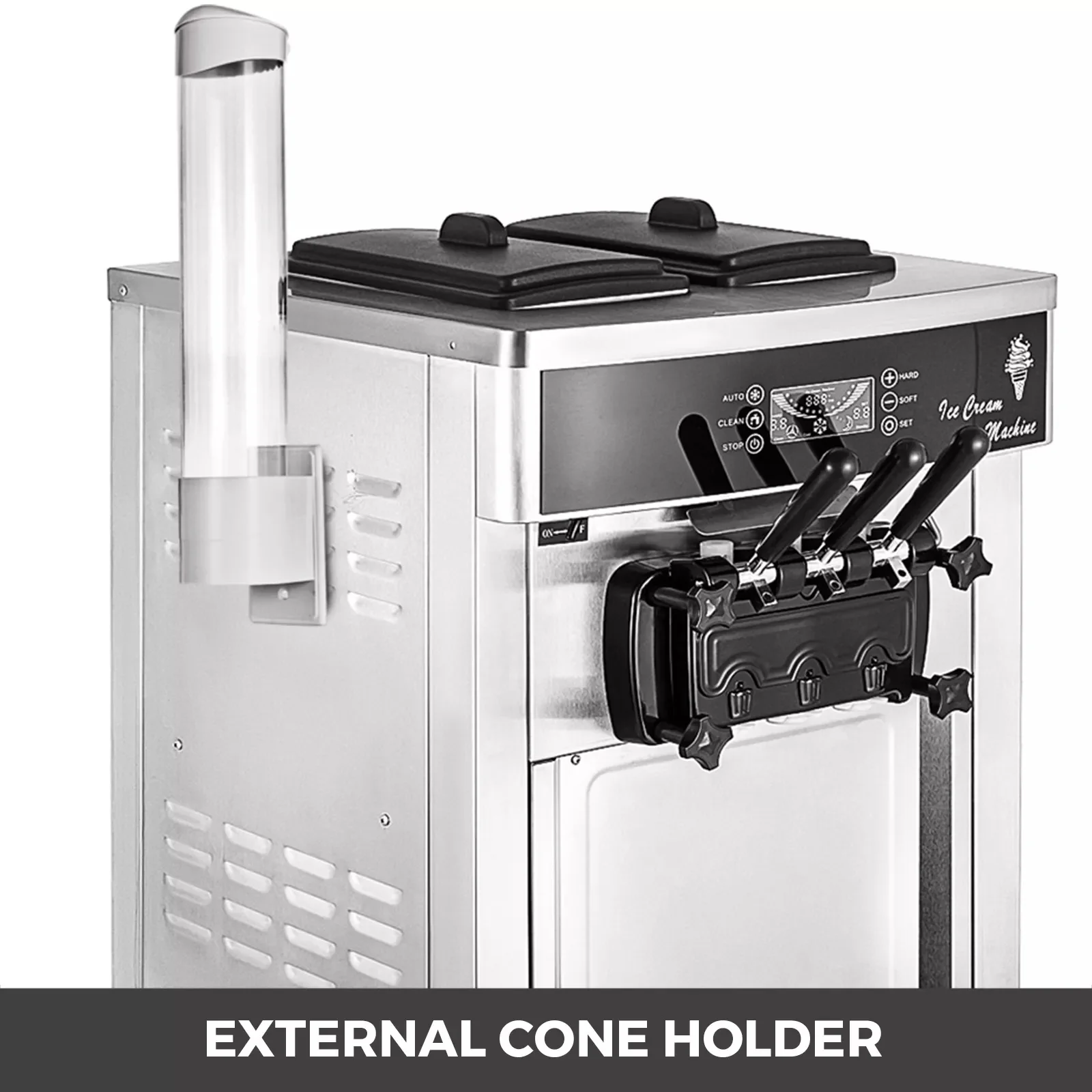 Professional Ice Cream Cone Making Machine Automatic Ice Cream Machine  Ice Cream Making Machine