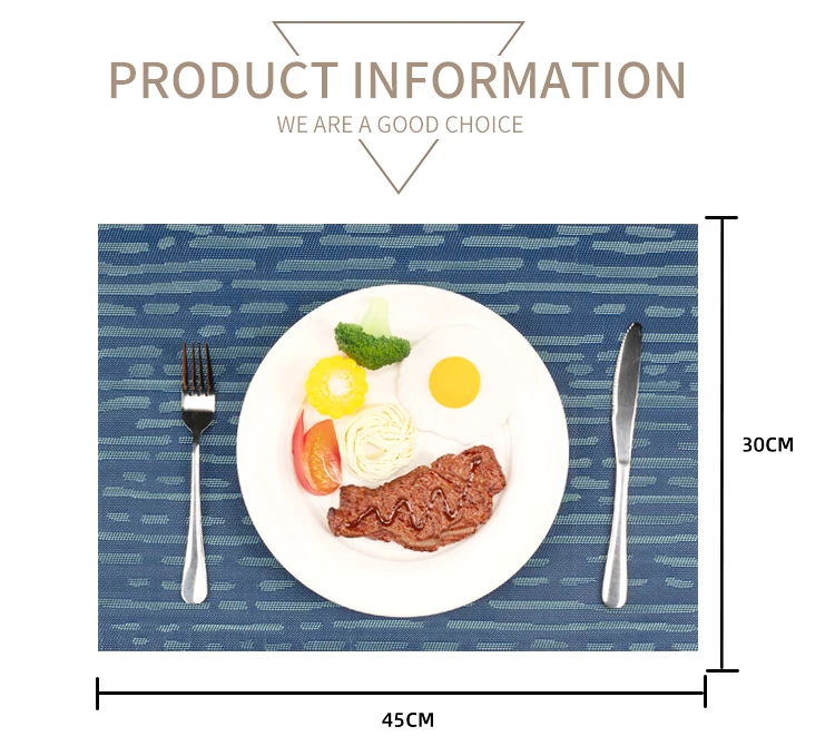 Starunk Customized Colorful Placemats For Dining Kitchen Decorative