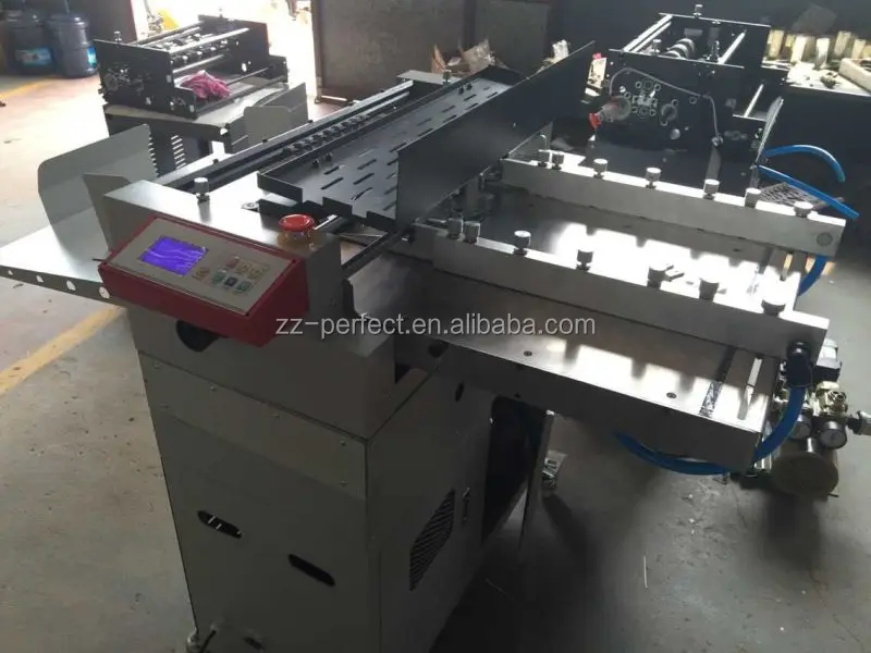 High Speed Automatic Paper Perforating Half Cutting Creaser Machine  Price Paper Creasing Machine