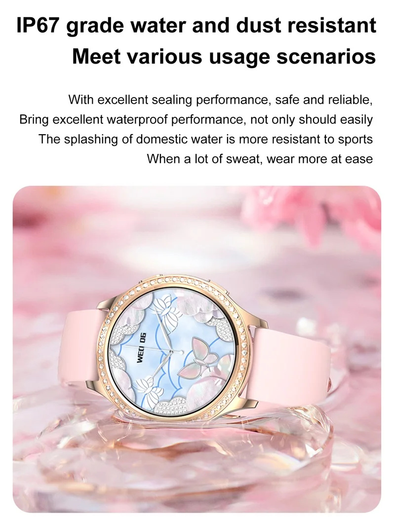 AK53 Luxury Smart Watch for Women Ladies Diamond Bezel Metal Sport Waterproof BT Call Smart Watch with Fitness Tracker and Health Monitor (15).jpg