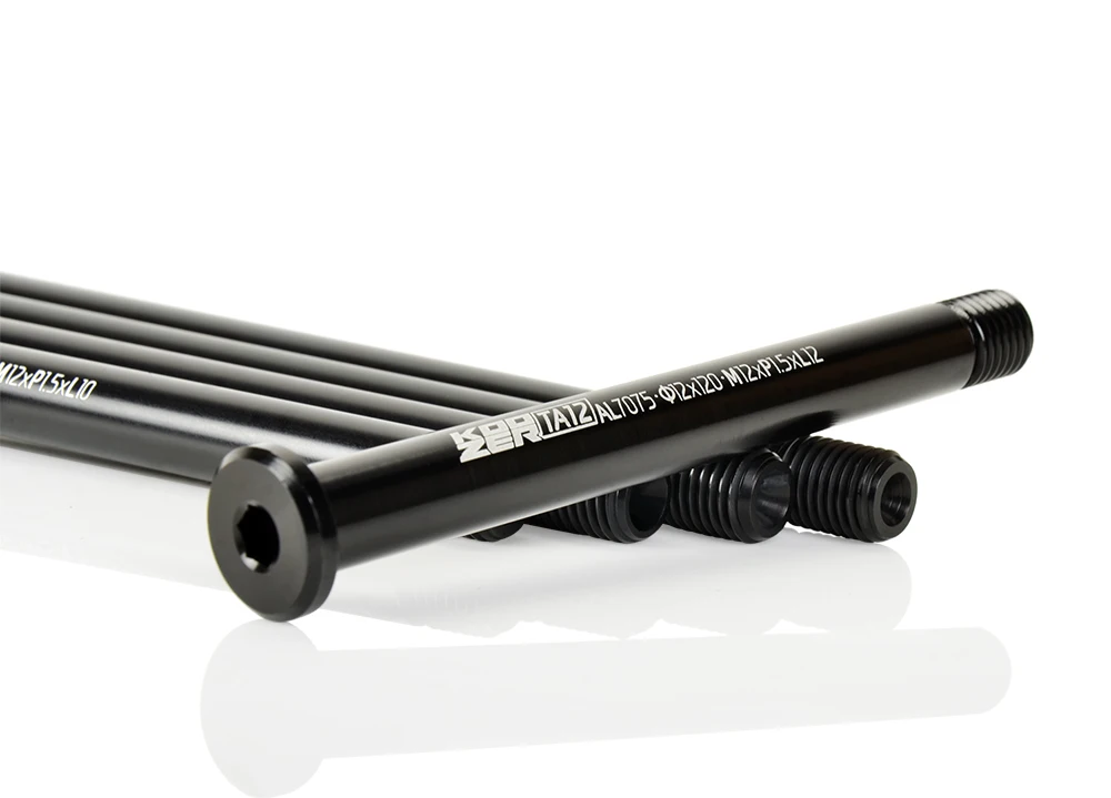 KOOZE TA12 12x100/142/148 Boost 12mm Fork Frame Hubs Wheel Bike for MTB Road Bicycle Parts AL7075 Thru Axle Skewers Shaft Rod