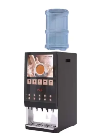 product multi flavored instant  beverage coffee machine 9 hot drinks fully automatic vending coffee machine-13