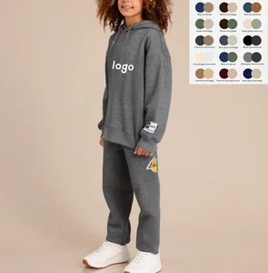 Wholesale Cotton Children Sportswear Clothing Boys Girls Hoodie Sweatpants Tracksuit Sets Jogger Sets