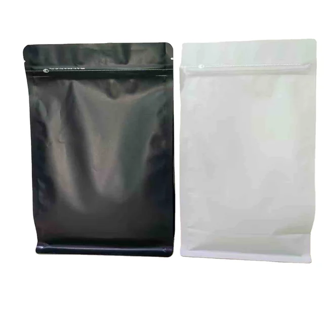 0.3mm 25-35cm PE Heat-Sealed 3D Printed PET Lock & Seal Offset Transparent Shipping Packaging Plastic Stand Bags