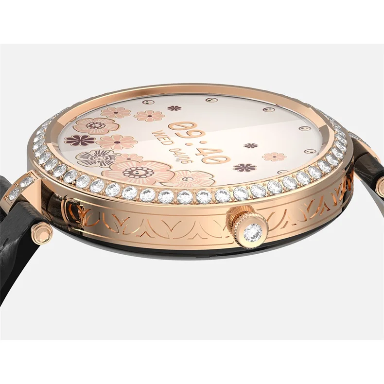 GT10 Smartwatch for Women 1.32 Inch Round Full Screen BT Call Heart Rate Monitor Sleep Monitoring Fashion Smart Watch for Women
