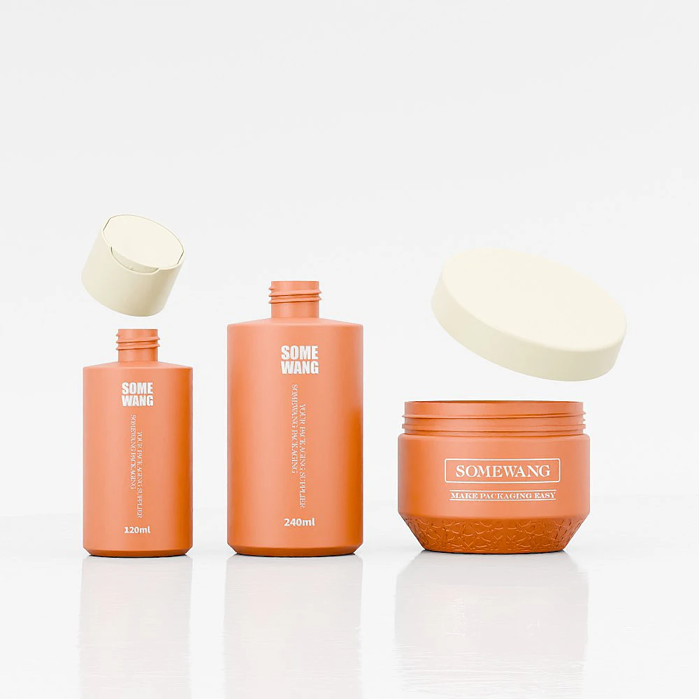 120ml, 240ml, 250ml, 300ml, 350ml Luxury Plastic HDPE Custom Printing Bottle and Jar for Skincare Packaging for Shampoo