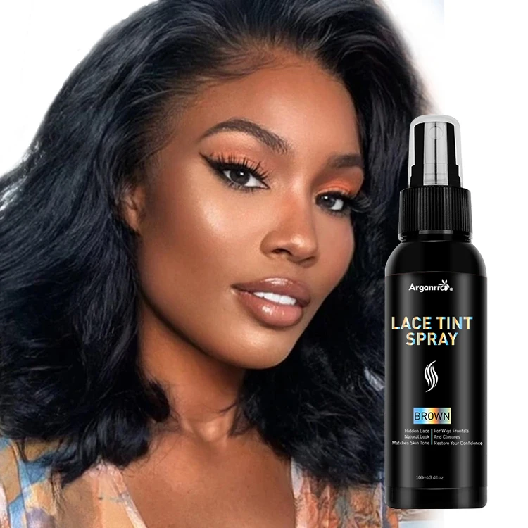 wig extensions lace tint spray